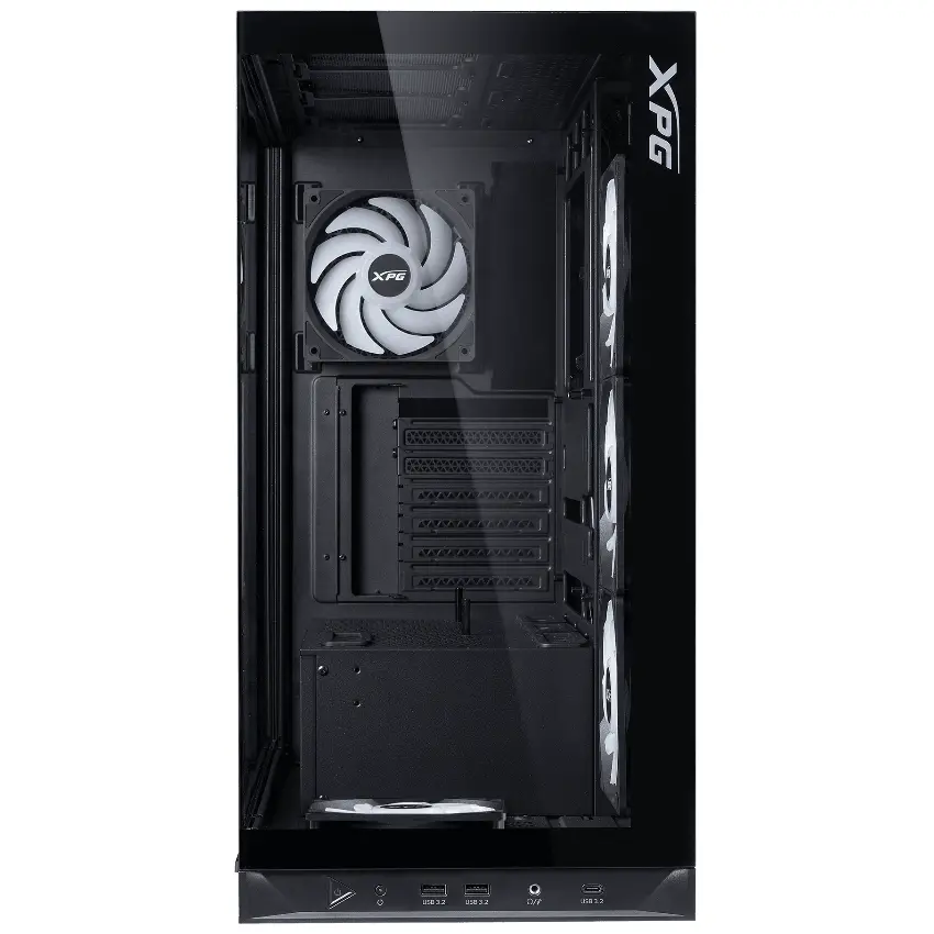 Gabinete ADATA XPG INVADER X BTF, ATX, Sin Fuente, 2 Vidrios Templados, 5 Fan 12 cm ARGB, Negro