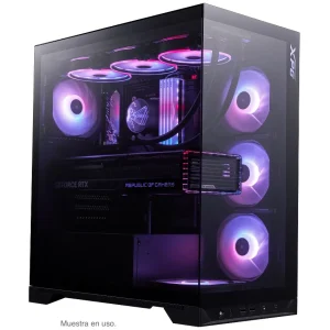 Gabinete ADATA XPG INVADER X BTF, ATX, Sin Fuente, 2 Vidrios Templados, 5 Fan 12 cm ARGB, Negro