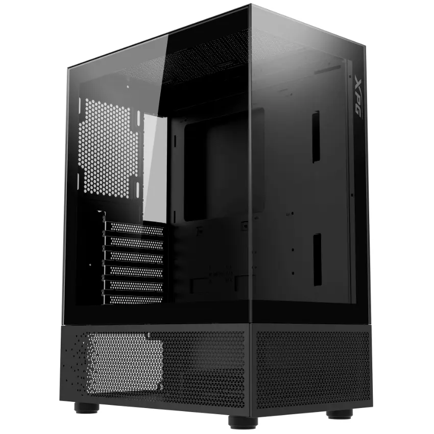 Gabinete ADATA XPG INVADER X MINI, ATX, Sin Fuente, 2 Vidrios Templados, 5 Fan 12 cm ARGB, Negro
