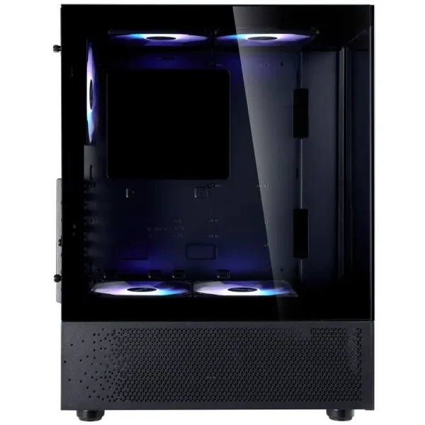 Gabinete ADATA XPG INVADER X MINI, ATX, Sin Fuente, 2 Vidrios Templados, 5 Fan 12 cm ARGB, Negro