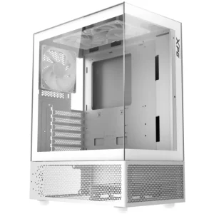 Gabinete ADATA XPG INVADER X MINI, ATX, Sin Fuente, 2 Vidrios Templados, 5 Fan 12 cm ARGB, Blanco