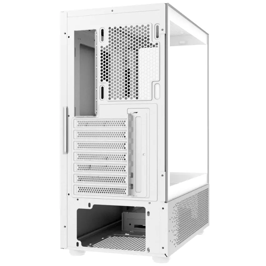 Gabinete ADATA XPG INVADER X MINI, ATX, Sin Fuente, 2 Vidrios Templados, 5 Fan 12 cm ARGB, Blanco