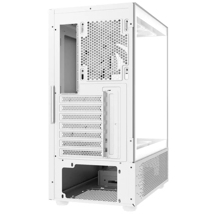 Gabinete ADATA XPG INVADER X MINI, ATX, Sin Fuente, 2 Vidrios Templados, 5 Fan 12 cm ARGB, Blanco