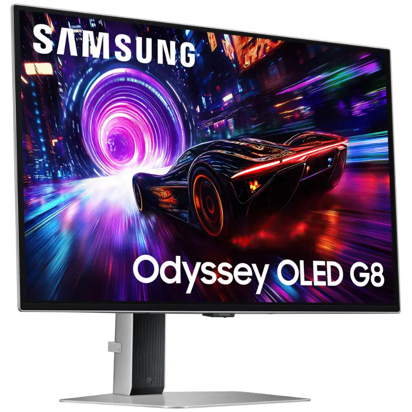 Monitor Gamer Samsung Odyssey OLED G8 G81SF, 27", 240Hz, 3840x2160, 0.03ms, DisplayPort, HDMI, USB, FreeSync Premium Pro Monitor Gamer Samsung Odyssey OLED G8 G81SF, 27", 240Hz, 3840x2160, 0.03ms, DisplayPort, HDMI, USB, FreeSync Premium Pro
