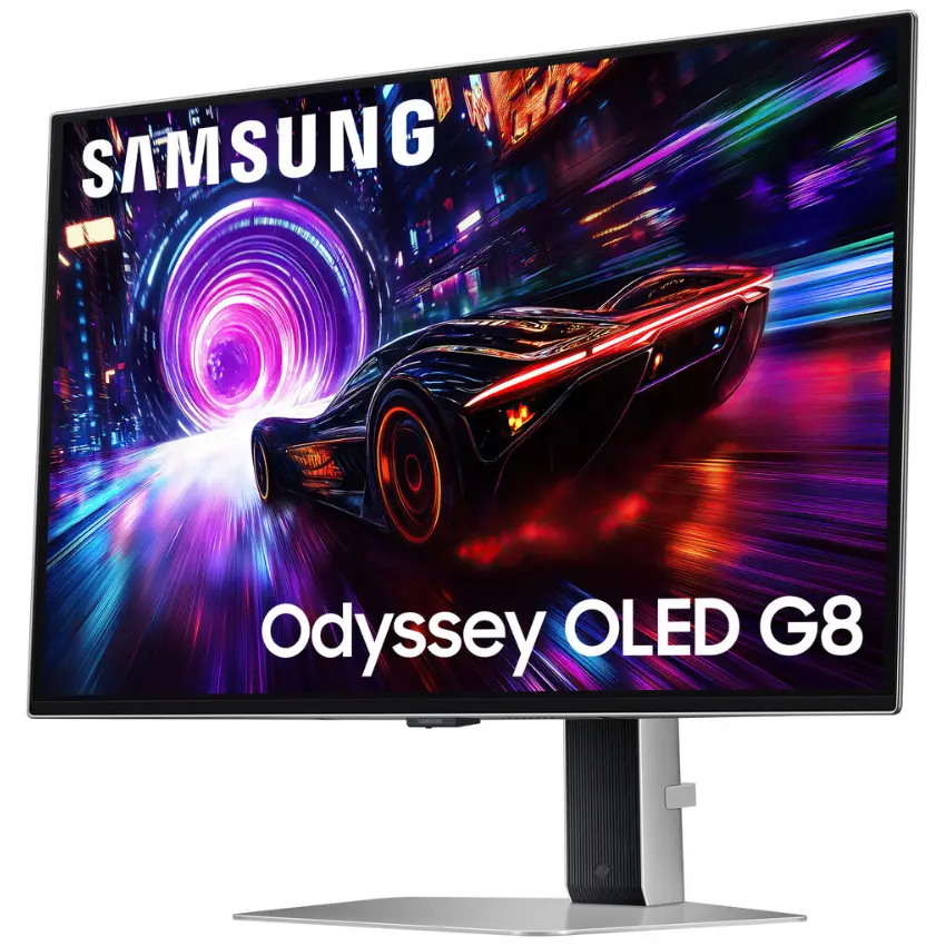 Monitor Gamer Samsung Odyssey OLED G8 G81SF, 27", 240Hz, 3840x2160, 0.03ms, DisplayPort, HDMI, USB, FreeSync Premium Pro Monitor Gamer Samsung Odyssey OLED G8 G81SF, 27", 240Hz, 3840x2160, 0.03ms, DisplayPort, HDMI, USB, FreeSync Premium Pro