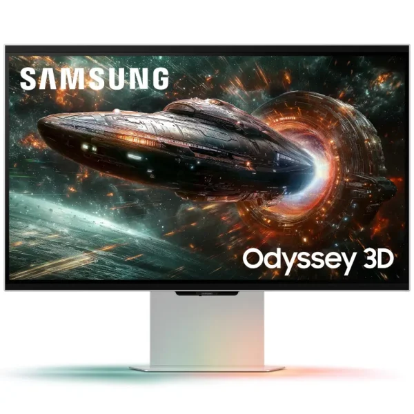 Monitor Gamer Samsung Odyssey 3D G90XF, 27", 165Hz, 3840x2160, 1ms, DisplayPort, HDMI, USB, FreeSync Premium