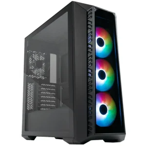 Gabinete Cooler Master MasterBox 520, E-ATX, SSI CEB, Sin Fuente, Vidrio Templado, 1 Fan 12 cm / 3 Fan 12 cm ARGB, Negro