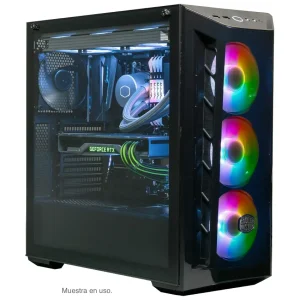Gabinete Cooler Master MasterBox 520, E-ATX, SSI CEB, Sin Fuente, Vidrio Templado, 1 Fan 12 cm / 3 Fan 12 cm ARGB, Negro