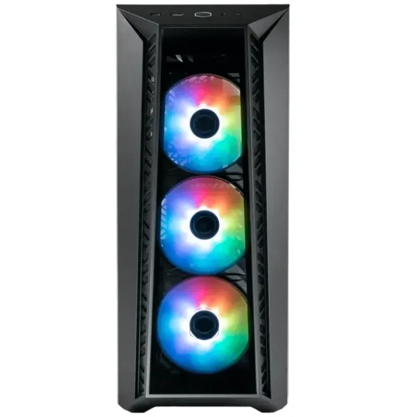 Gabinete Cooler Master MasterBox 520, E-ATX, SSI CEB, Sin Fuente, Vidrio Templado, 1 Fan 12 cm / 3 Fan 12 cm ARGB, Negro