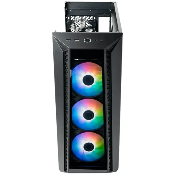 Gabinete Cooler Master MasterBox 520, E-ATX, SSI CEB, Sin Fuente, Vidrio Templado, 1 Fan 12 cm / 3 Fan 12 cm ARGB, Negro
