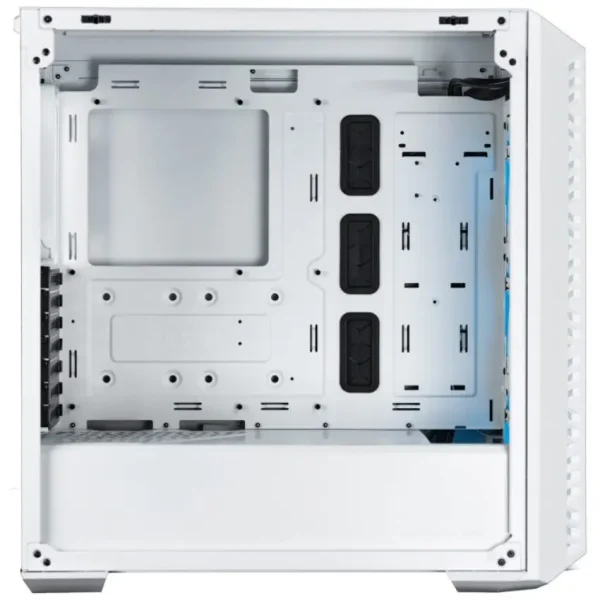 Gabinete Cooler Master MasterBox 520, E-ATX, SSI CEB, Sin Fuente, Vidrio Templado, 1 Fan 12 cm / 3 Fan 12 cm ARGB, Blanco