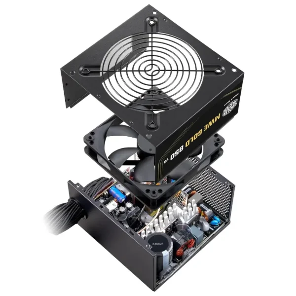 Fuente de alimentación Cooler Master MWE Gold 850 V3, 850W 80 PLUS Gold