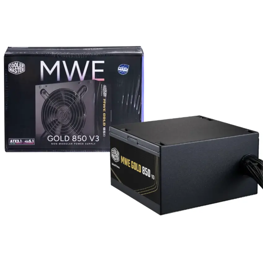 Fuente de alimentación Cooler Master MWE Gold 850 V3, 850W 80 PLUS Gold Fuente de alimentación Cooler Master MWE Gold 850 V3, 850W 80 PLUS Gold
