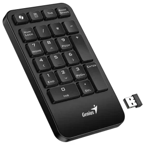 Teclado Numérico Inalámbrico Genius NumPad 1000, Negro