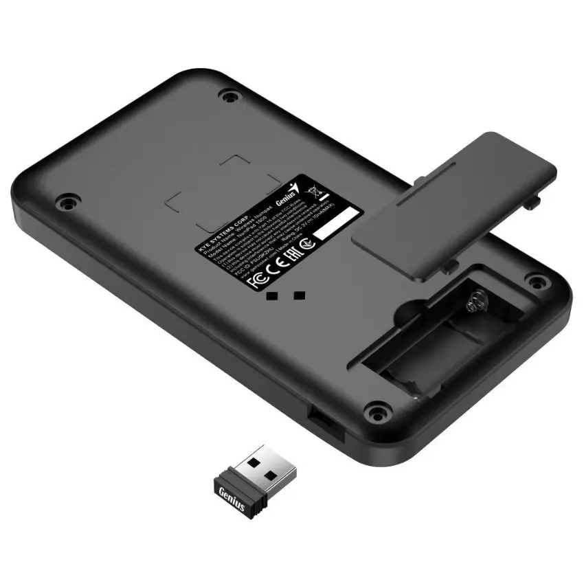 Teclado Numérico Inalámbrico Genius NumPad 1000, Negro