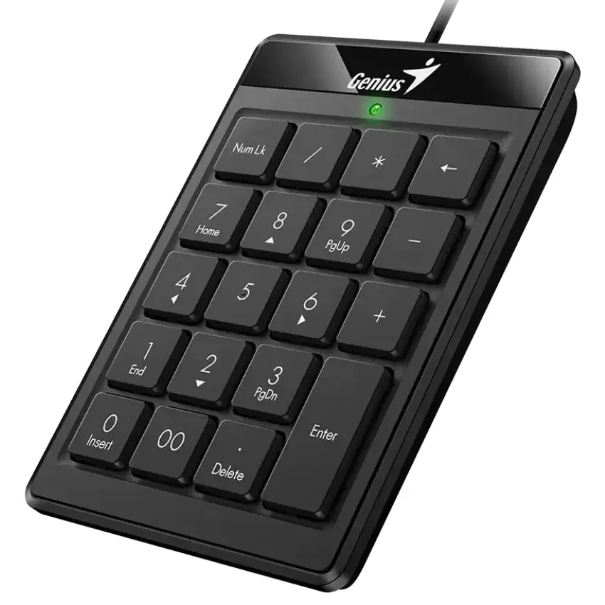 Teclado Numérico Genius NumPad 110, USB, Negro