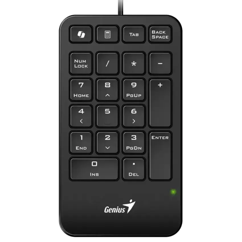 Teclado Numérico Genius NumPad 125, USB, Negro