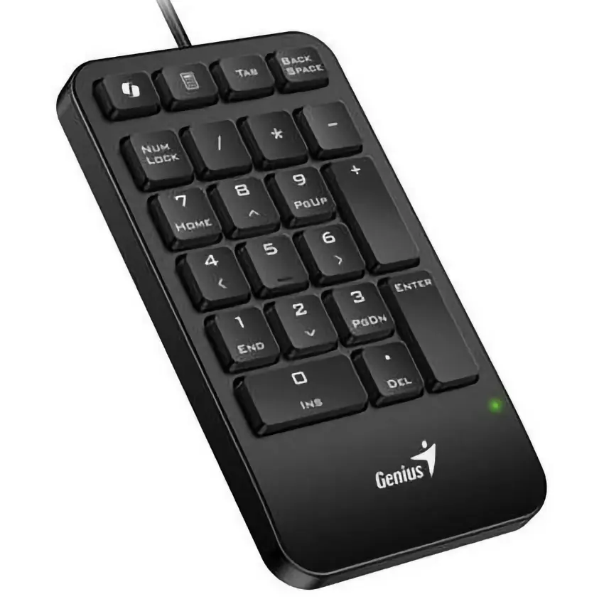 Teclado Numérico Genius NumPad 125, USB, Negro