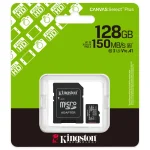 Tarjeta de Memoria microSDXC Kingston Canvas Select Plus 128GB, UHS-I, U1, V10, A1, Clase 10, Adaptador