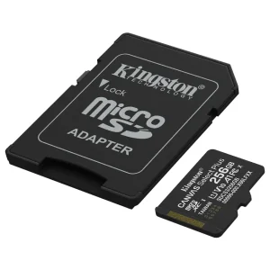 Tarjeta de Memoria microSDXC Kingston Canvas Select Plus 256GB, UHS-I, U1, V10, A1, Clase 10, Adaptador