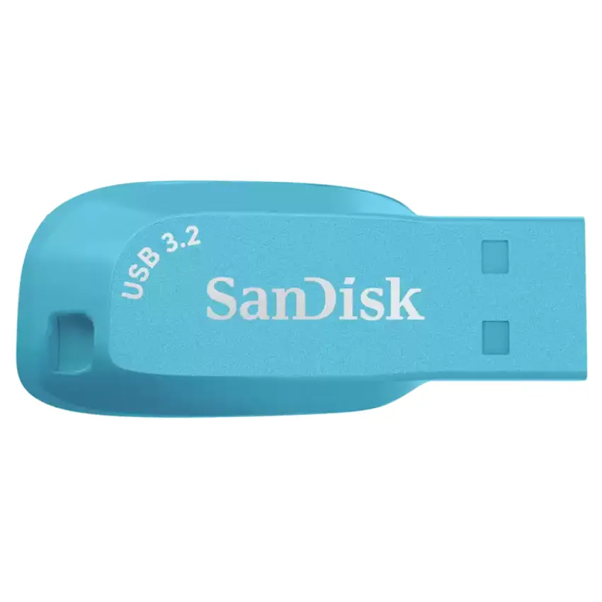 Pendrive SanDisk Ultra Shift, USB 3.2 Gen 1, Bachelor Button, Celeste