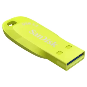 Pendrive SanDisk Ultra Shift, USB 3.2 Gen 1, Evening Primrose, Amarillo