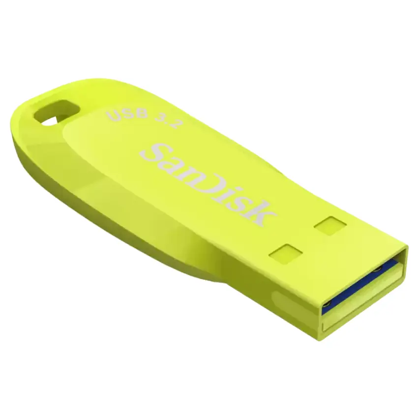 Pendrive SanDisk Ultra Shift, USB 3.2 Gen 1, Evening Primrose, Amarillo