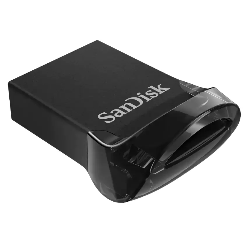 Pendrive SanDisk Ultra Fit, USB 3.2 Gen 1, Negro Pendrive SanDisk Ultra Fit, USB 3.2 Gen 1, Negro