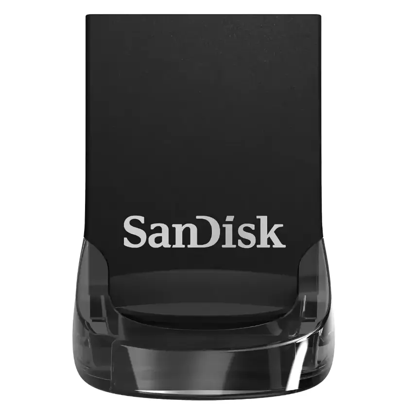 Pendrive SanDisk Ultra Fit, USB 3.2 Gen 1, Negro Pendrive SanDisk Ultra Fit, USB 3.2 Gen 1, Negro