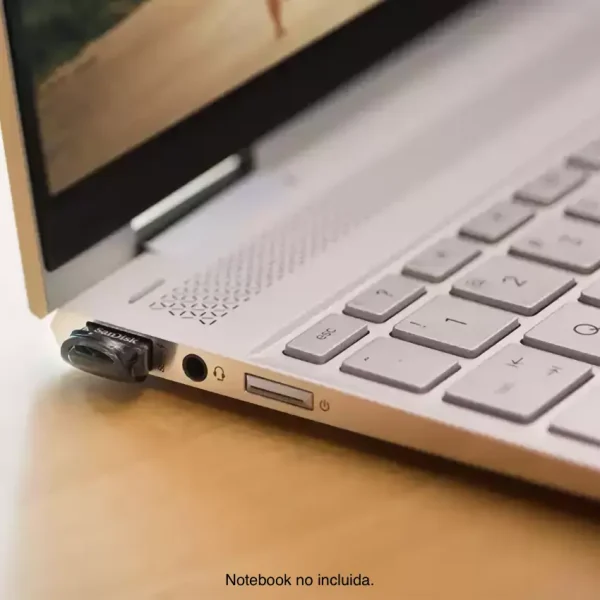 Pendrive SanDisk Ultra Fit, USB 3.2 Gen 1, Negro