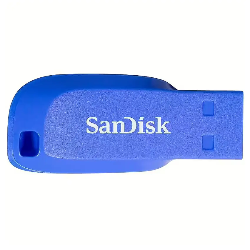 Pendrive SanDisk Cruzer Blade, USB 2.0, Electric Blue, Azul