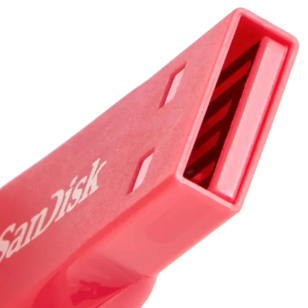 Pendrive SanDisk Cruzer Blade, USB 2.0, Electric Pink, Rosa
