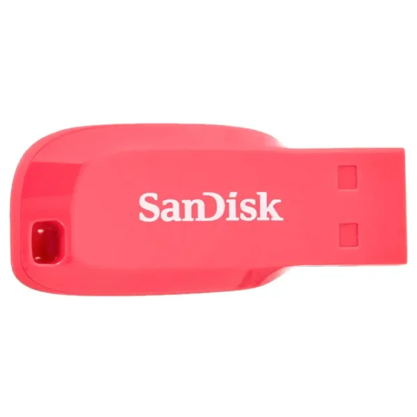 Pendrive SanDisk Cruzer Blade, USB 2.0, Electric Pink, Rosa