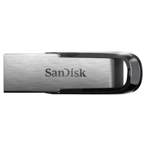 Pendrive SanDisk Ultra Flair, USB 3.0, Negro/Plateado