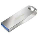 Pendrive SanDisk Ultra Luxe, USB 3.2 Gen 1, Plateado