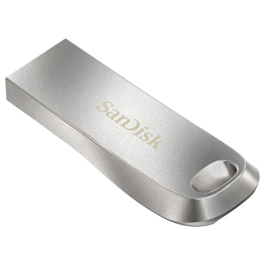 Pendrive SanDisk Ultra Luxe, USB 3.2 Gen 1, Plateado Pendrive SanDisk Ultra Luxe, USB 3.2 Gen 1, Plateado