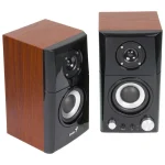 Parlantes Genius SP-HF500A II, 16 W RMS, Mini Plug 3.5 mm, Marrón