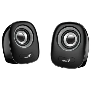 Parlantes Genius SP-Q160, 6 W RMS, Mini Plug 3.5 mm, Negro