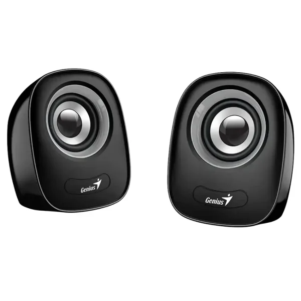 Parlantes Genius SP-Q160, 6 W RMS, Mini Plug 3.5 mm, Negro