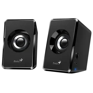 Parlantes Genius SP-U125, 3 W RMS, Mini Plug 3.5 mm, Negro