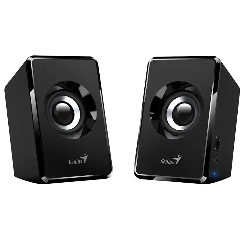 Parlantes Genius SP-U125, 3 W RMS, Mini Plug 3.5 mm, Negro Parlantes Genius SP-U125, 3 W RMS, Mini Plug 3.5 mm, Negro