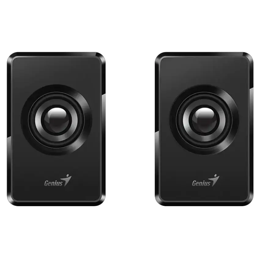Parlantes Genius SP-U125, 3 W RMS, Mini Plug 3.5 mm, Negro Parlantes Genius SP-U125, 3 W RMS, Mini Plug 3.5 mm, Negro