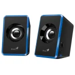 Parlantes Genius SP-U125, 3 W RMS, Mini Plug 3.5 mm, Azul