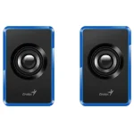 Parlantes Genius SP-U125, 3 W RMS, Mini Plug 3.5 mm, Azul
