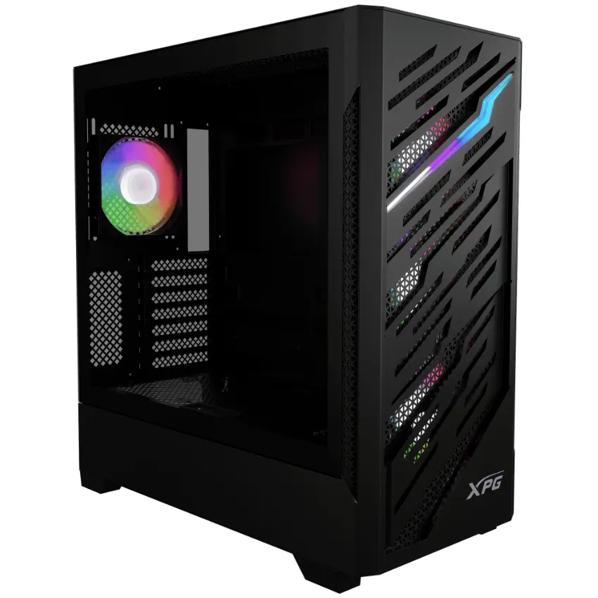 Gabinete ADATA XPG STARKER AIR BTF, E-ATX, Sin Fuente, Vidrio Templado, 4 Fan 12 cm ARGB, Negro