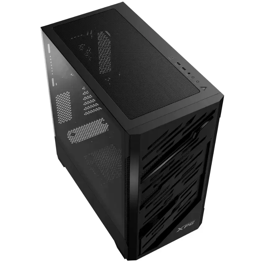 Gabinete ADATA XPG STARKER AIR BTF, E-ATX, Sin Fuente, Vidrio Templado, 4 Fan 12 cm ARGB, Negro