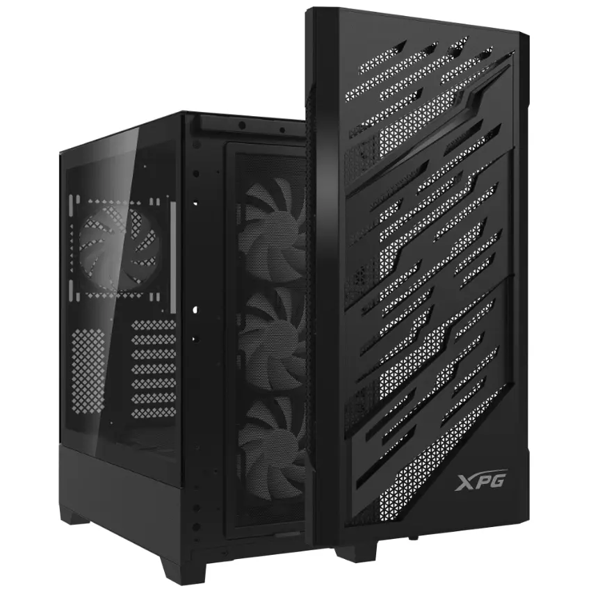 Gabinete ADATA XPG STARKER AIR BTF, E-ATX, Sin Fuente, Vidrio Templado, 4 Fan 12 cm ARGB, Negro