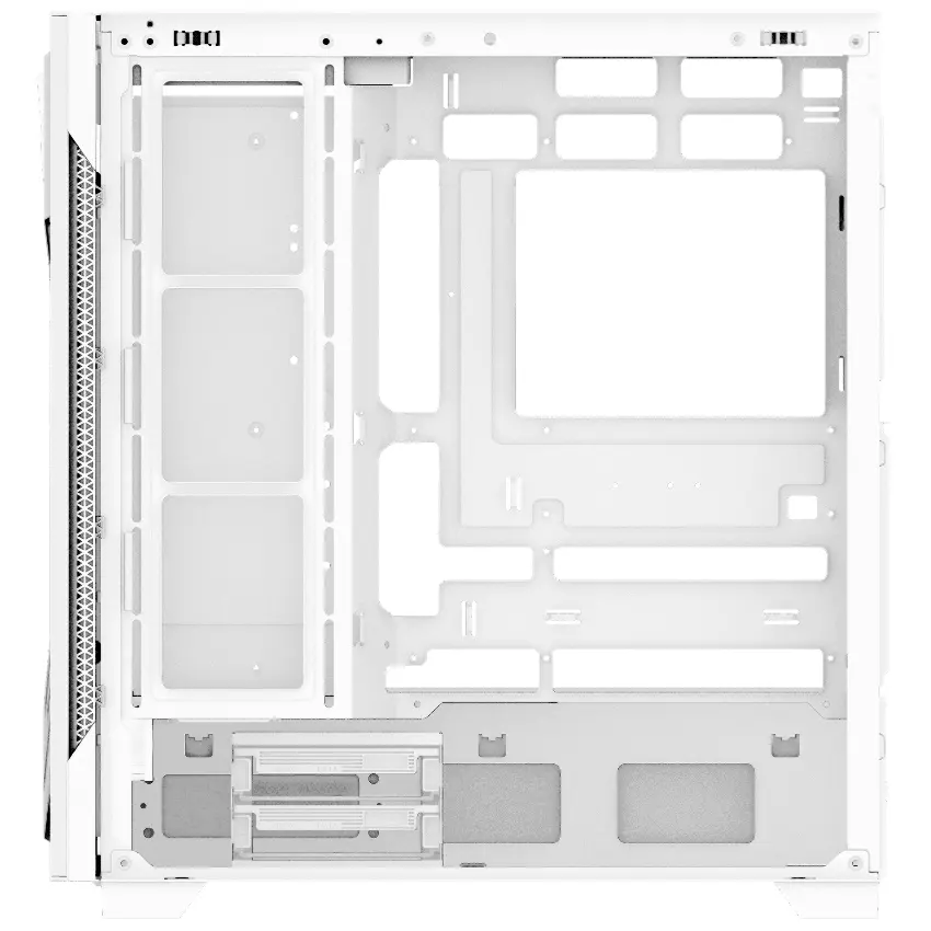 Gabinete ADATA XPG STARKER AIR BTF, E-ATX, Sin Fuente, Vidrio Templado, 4 Fan 12 cm ARGB, Blanco