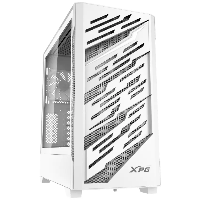 Gabinete ADATA XPG STARKER AIR BTF, E-ATX, Sin Fuente, Vidrio Templado, 4 Fan 12 cm ARGB, Blanco