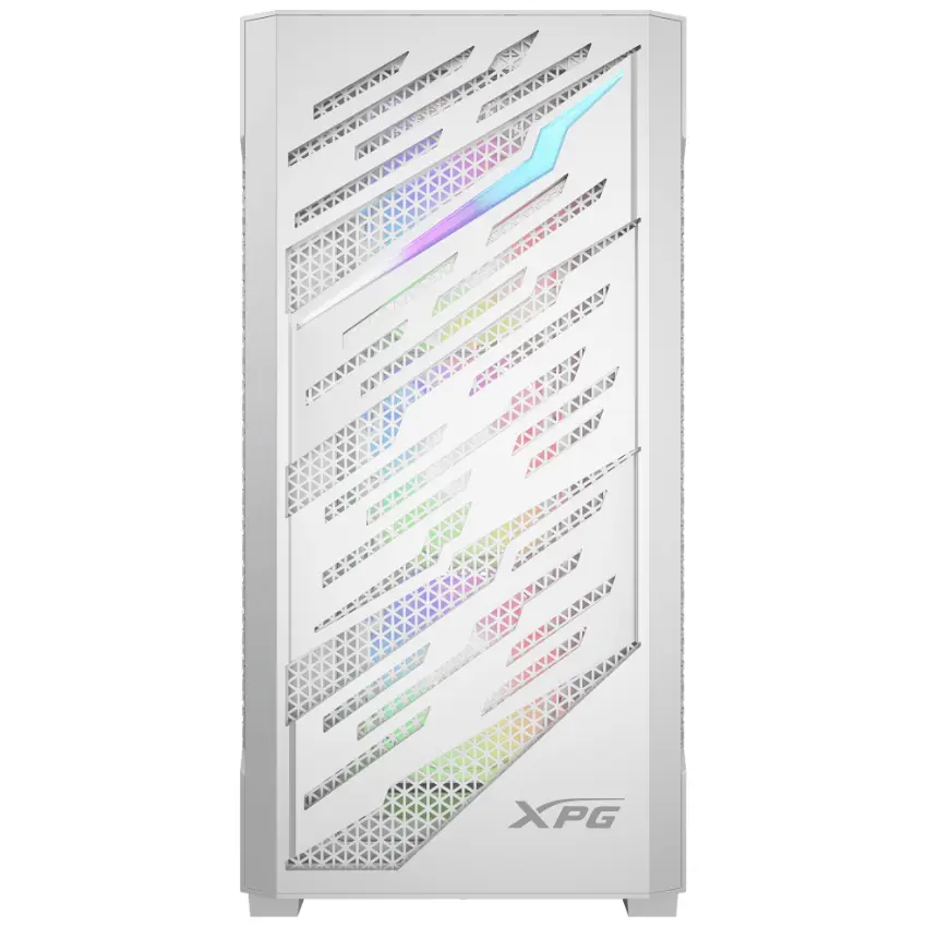 Gabinete ADATA XPG STARKER AIR BTF, E-ATX, Sin Fuente, Vidrio Templado, 4 Fan 12 cm ARGB, Blanco